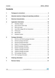 LMV824AIDT datasheet pdf 2 page