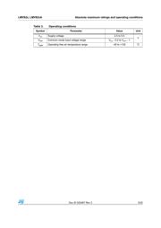 LMV824AIDT datasheet pdf 5 page