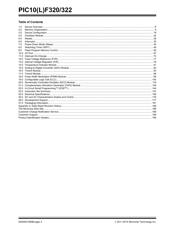 PIC10F322-I/OT datasheet pdf 4 page