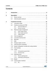 STM8L151K2U3 datasheet pdf 2 page
