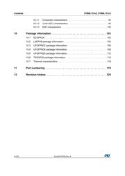 STM8L151K2U3 datasheet pdf 4 page