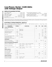 MAX5170BEEE+ datasheet pdf 2 page