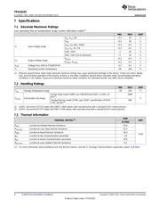 TPS54325PWPR datasheet pdf 4 page