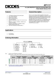 AP1117D25G-13 datasheet pdf 1 page