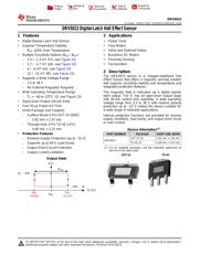 DRV5013BCQLPGM datasheet pdf 1 page