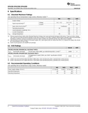 OPA350EA/2K5 datasheet pdf 4 page
