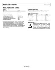 AD8646WARZ-R7 datasheet pdf 6 page