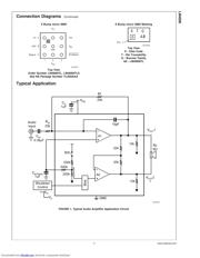 LM4890M datasheet pdf 3 page