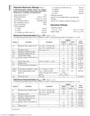 LM4890M datasheet pdf 4 page