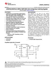 LM25576MH/NOPB datasheet pdf 1 page