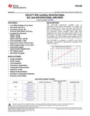 OPA2188AIDGKT datasheet pdf 1 page