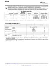 OPA2188AIDGKT datasheet pdf 2 page
