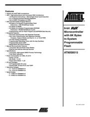 AT90S8515-8JI datasheet pdf 1 page