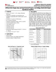 LMV321M7/NOPB datasheet pdf 1 page