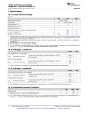 LMV321M7/NOPB datasheet pdf 4 page