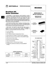 MC33035DWR2 datasheet pdf 1 page