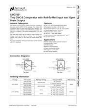 LMC7221BIM5X/NOPB datasheet pdf 2 page