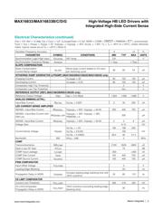 MAX16833AUE/V+TQA datasheet pdf 3 page