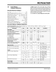 MCP619T-I/ST datasheet pdf 3 page