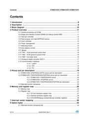 STM8S103K3T6CBOM datasheet pdf 2 page