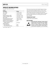ADF4150BCPZ datasheet pdf 6 page
