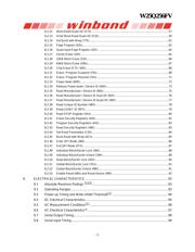 W25Q256FVBIF TR datasheet pdf 4 page