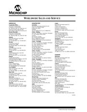 PIC16C642-04/SP datasheet pdf 5 page