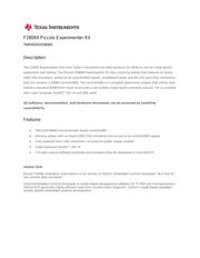 TMS320F28069PZPS datasheet pdf 1 page