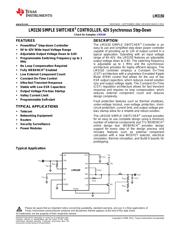 LM3150-500EVAL/NOPB datasheet pdf 1 page