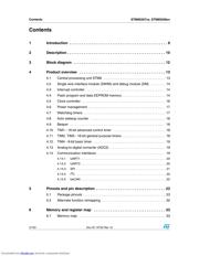 STM8S207C6T3B datasheet pdf 2 page