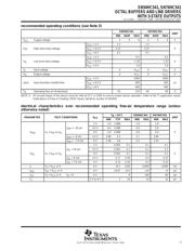 MM74HC541WM datasheet pdf 3 page