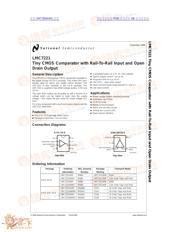 LMC7221AIM datasheet pdf 1 page
