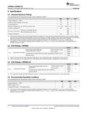 LMP8601MAEVAL/NOPB datasheet pdf 4 page