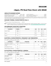 DS3232MEVKIT# datasheet pdf 2 page