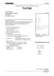 TLP185(GB-TPL,SE(T datasheet pdf 1 page