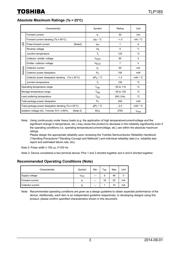 TLP185(GB-TPL,SE(T datasheet pdf 3 page