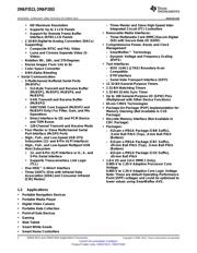 OMAP3503ECUS72 datasheet pdf 2 page