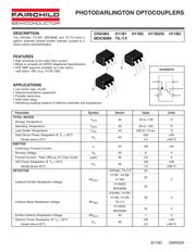 TIL113W datasheet pdf 1 page