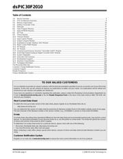 DSPIC30F2010T-20I/SOG datasheet pdf 6 page
