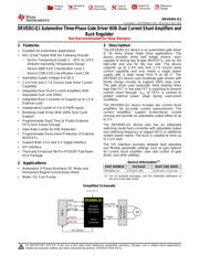 DRV8301QDCAQ1 datasheet pdf 1 page