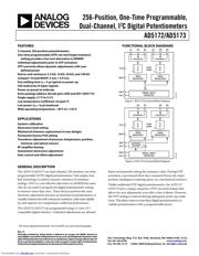 AD5172BRMZ100 datasheet pdf 1 page