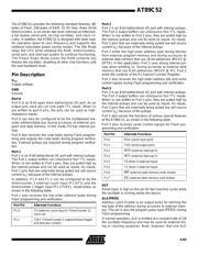 AT89C52-20PC datasheet pdf 3 page