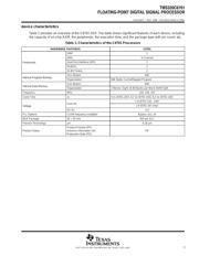 TMS320C6701GJCA120 datasheet pdf 3 page