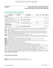 DS28E15P+T datasheet pdf 3 page