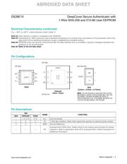 DS28E15P+T datasheet pdf 4 page