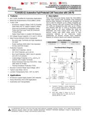 TCAN1042HGVDQ1 datasheet pdf 1 page