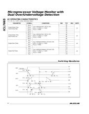 ICL7665ACSA+ datasheet pdf 4 page