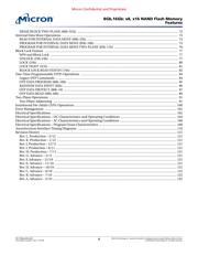 MT29F8G08ABACAWP-IT:C datasheet pdf 4 page