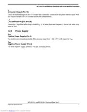 MC145152DW2R2 datasheet pdf 5 page