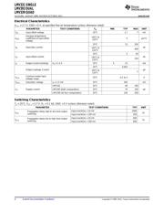 LMV331M5/NOPB datasheet pdf 4 page